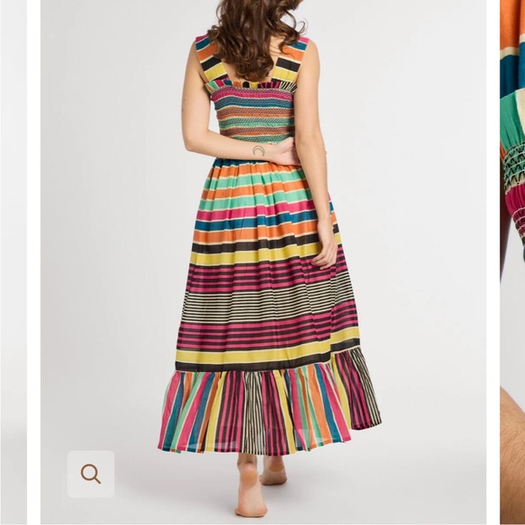 Millie Garden Dress in Ibiza Stripes Size Small - Picture 2 of 11